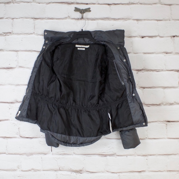 Tommy Hilifiger Fitted Gray Down Jacket Size XS - Picture 3 of 8